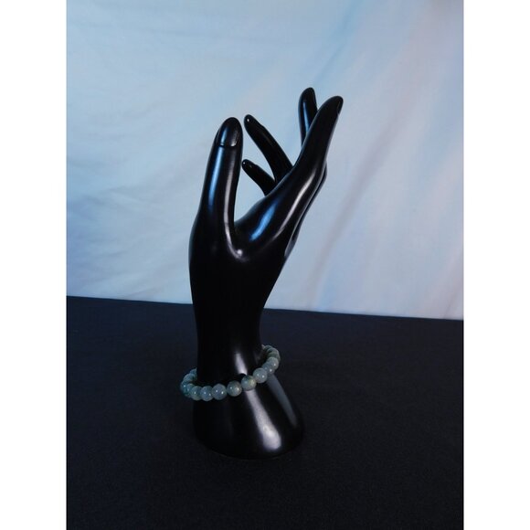 Labradorite Bead Bracelet Natural Crystal Stone Stretch Unisex Healing Jewelry G - Picture 9 of 12